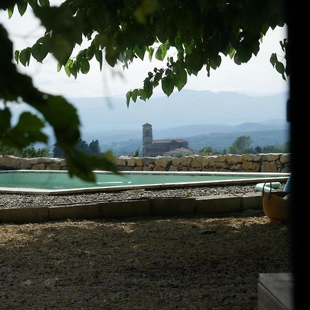 Bed and Breakfast Les Agaves Piscine Panoramique Vue Exceptionnelle Grospierres Exterior foto