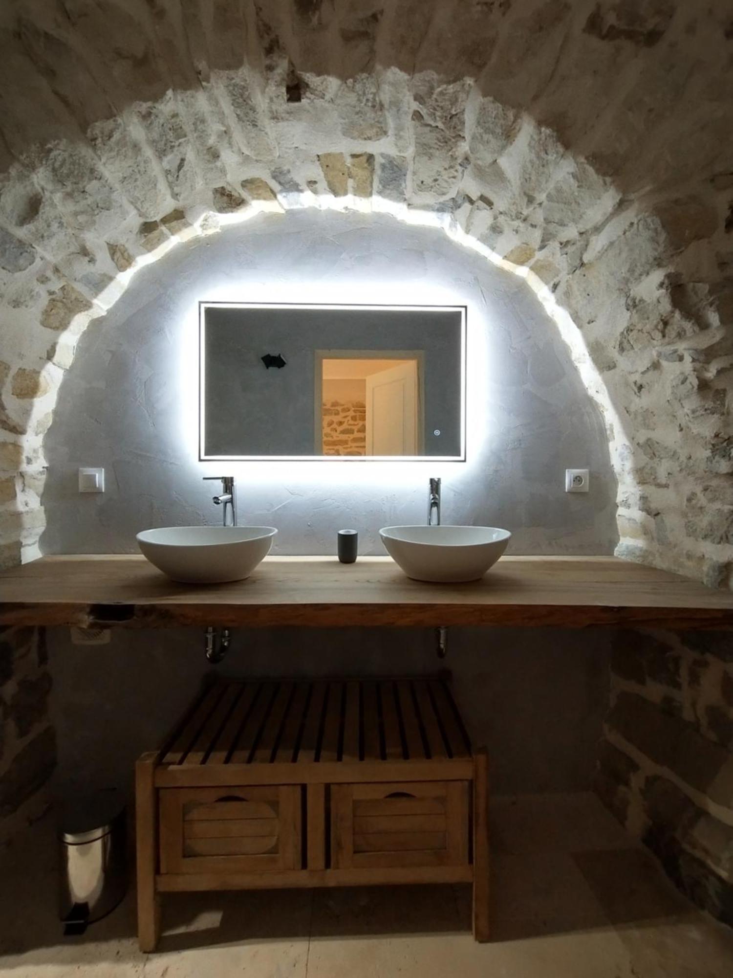 Bed and Breakfast Les Agaves Piscine Panoramique Vue Exceptionnelle Grospierres Exterior foto